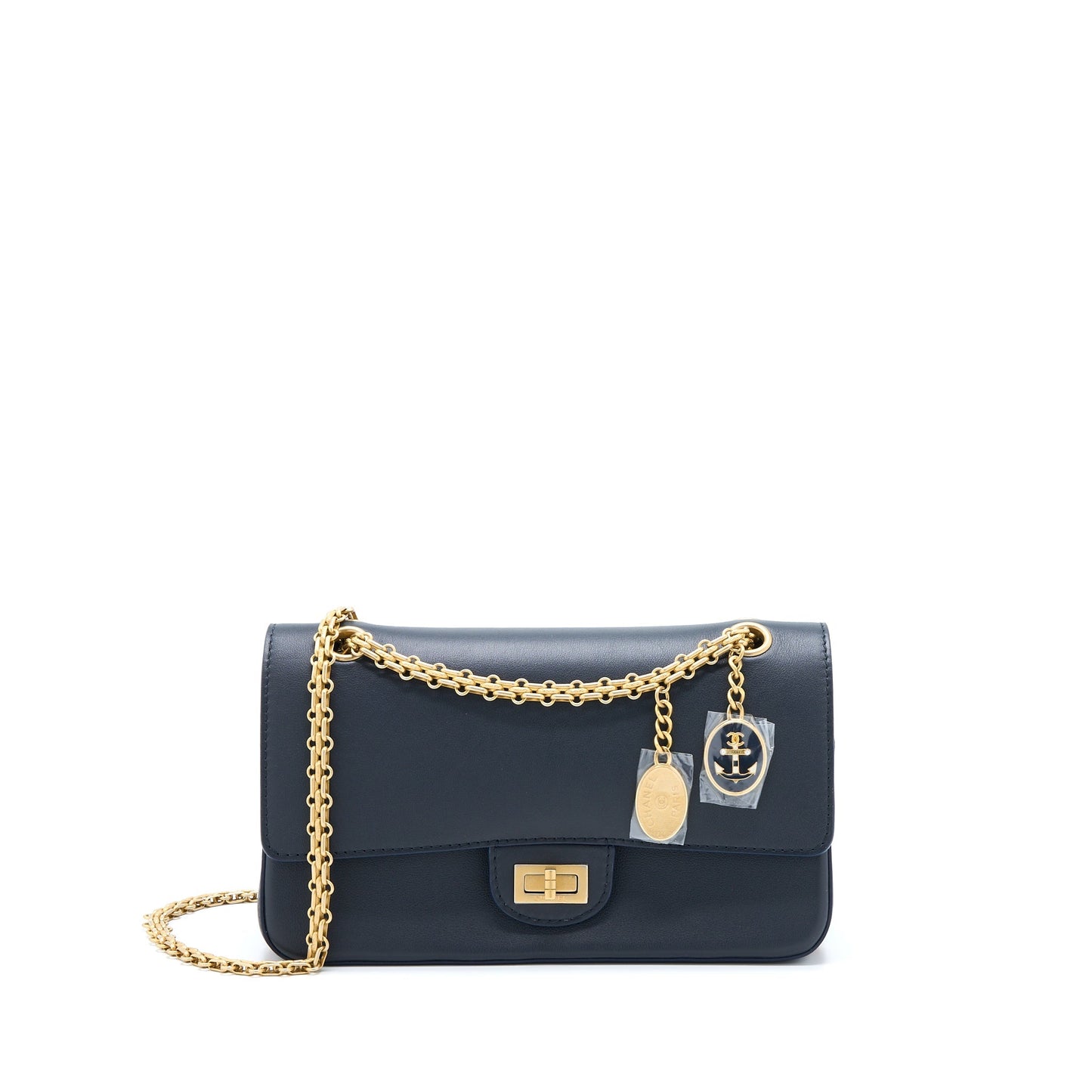 Chanel Reissue 2.55 226 Bag Limited Edition Black Brushed