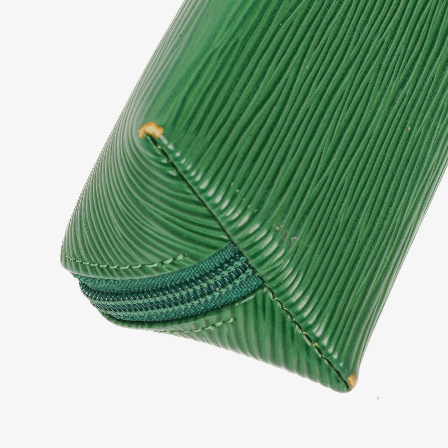 Louis Vuitton Green EPI Leather Pencil Case