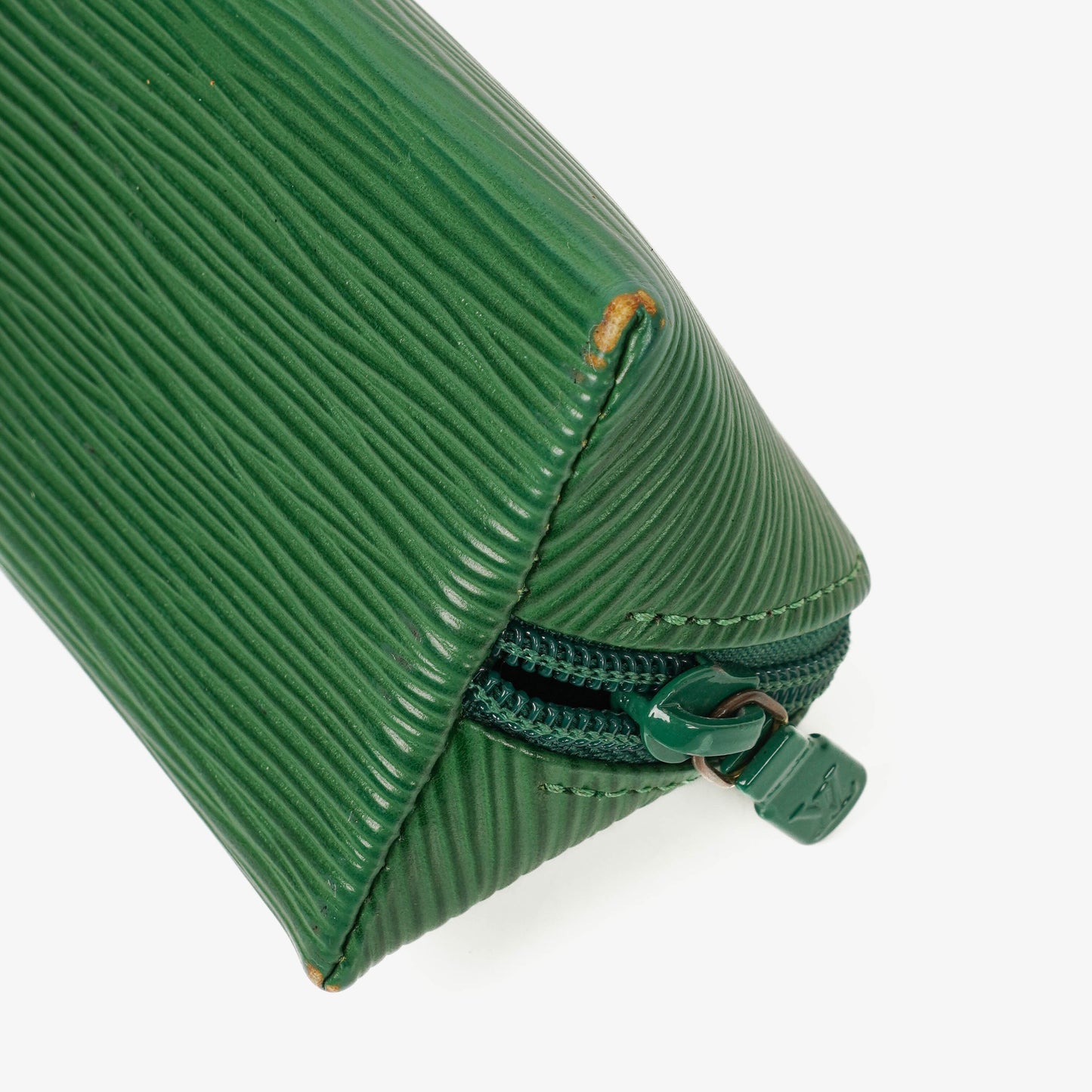 Louis Vuitton Green EPI Leather Pencil Case