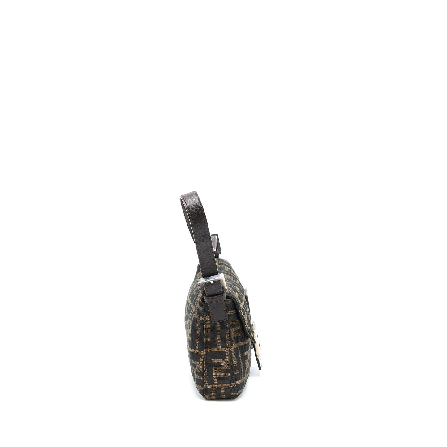 Fendi Vintage Baguette Shouder Purse Jacqiard