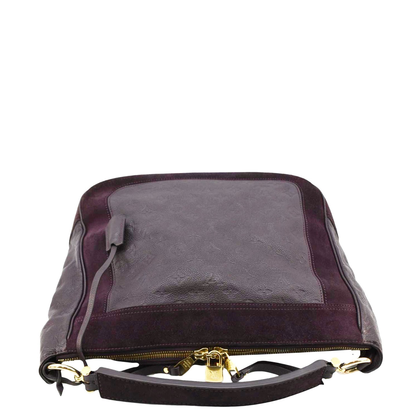 LOUIS VUITTON Audacie  MM Empreinte Leather Shoulder Bag Terre