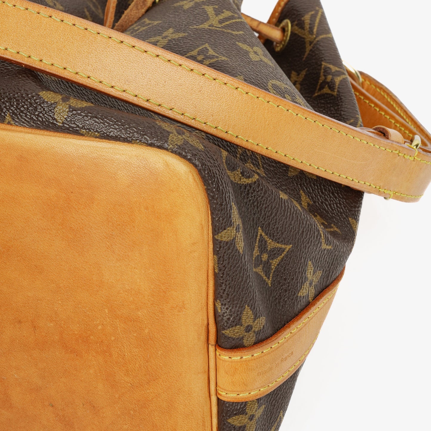 Louis Vuitton Petit Noe Monogram Canvas Shoulder Bag
