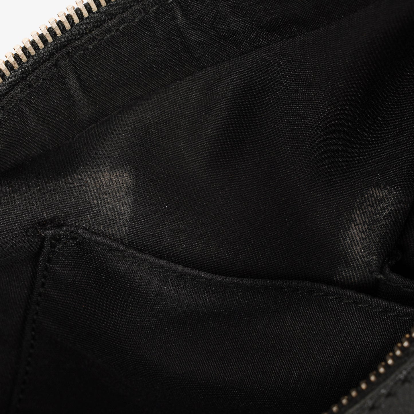 Gucci Charmy Black Leather Hobo Bag