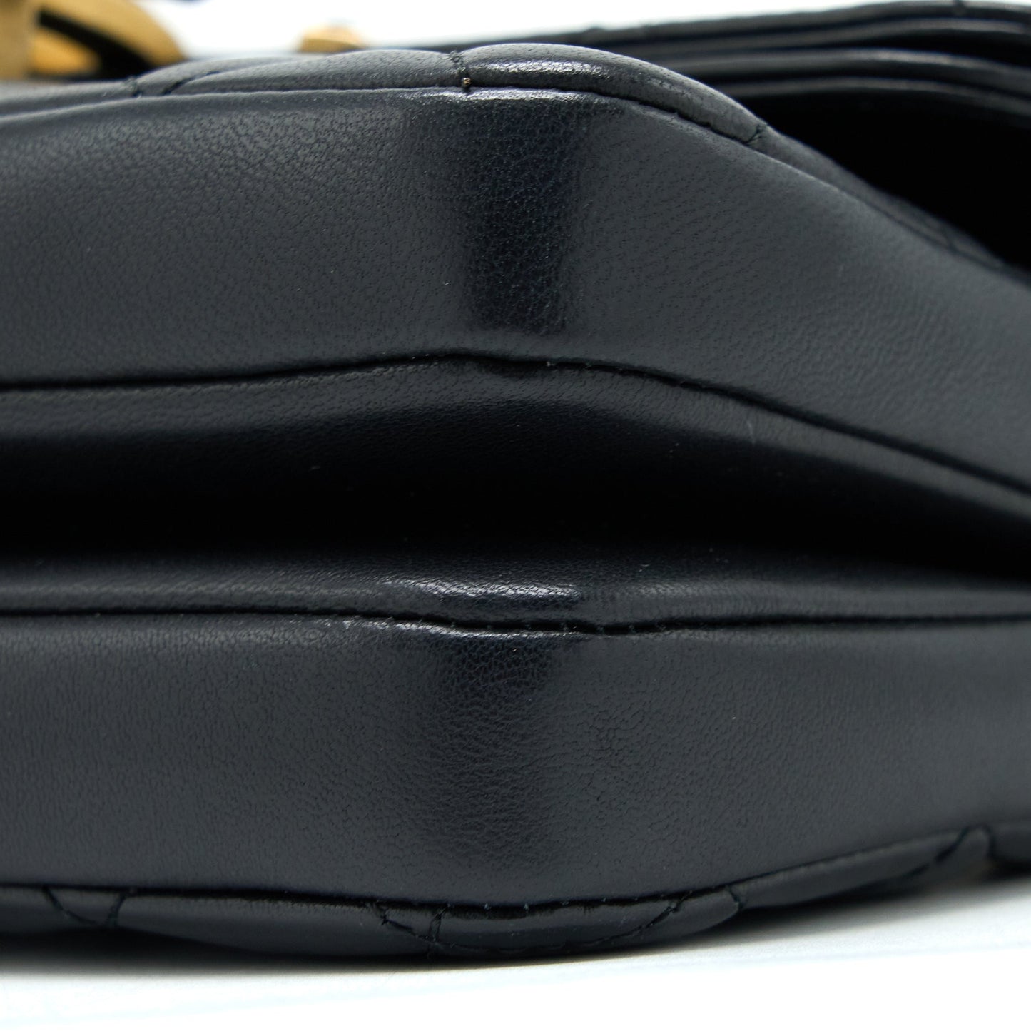 Chanel Small Enamel CC Flap Bag Lambskin Black