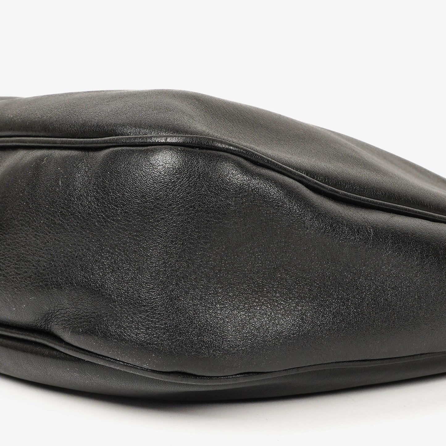 Gucci Charmy Black Leather Hobo Bag