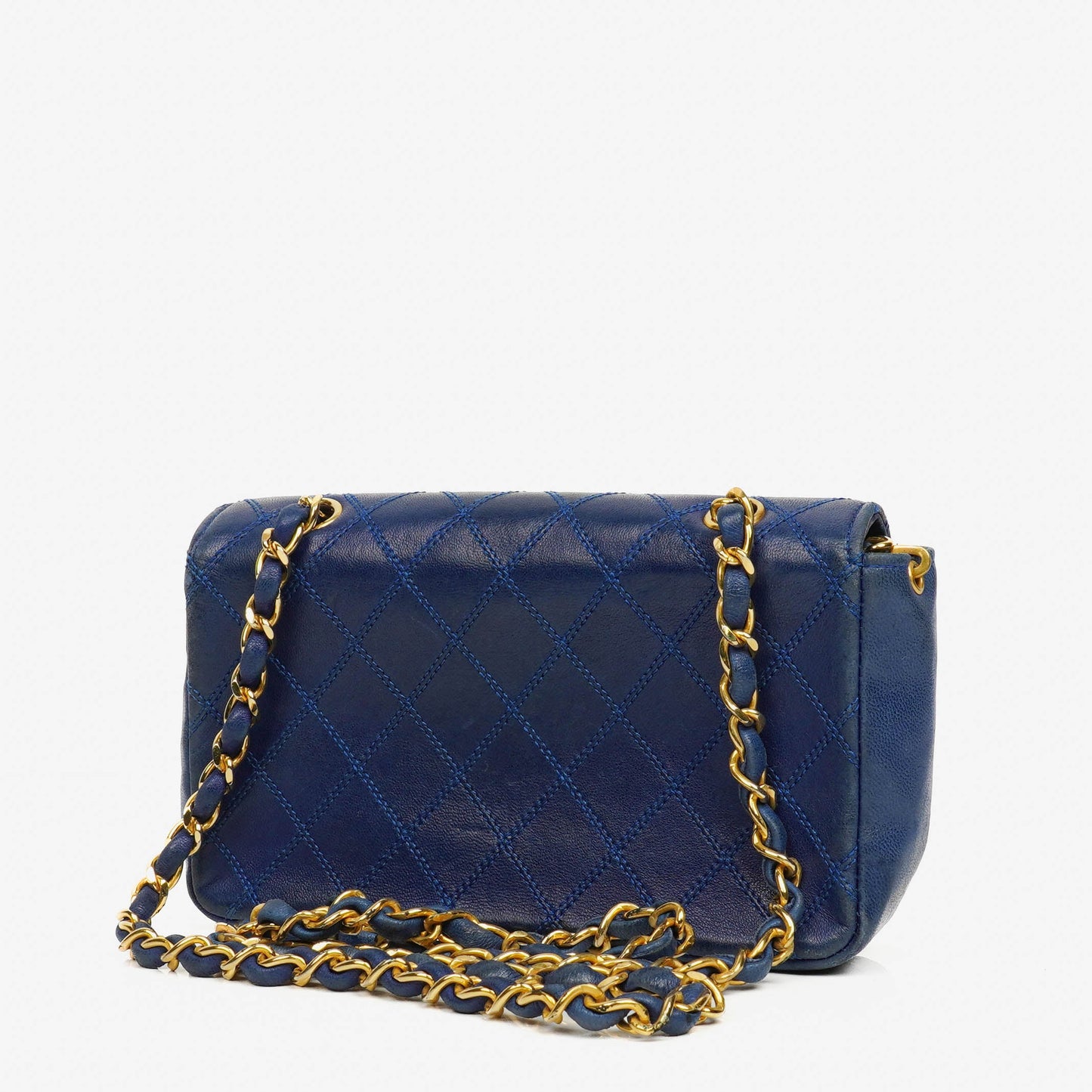 Chanel Mini Maxi CC Logo Flap Bag Quilted Leather With 24K Gold-Plated Hardware