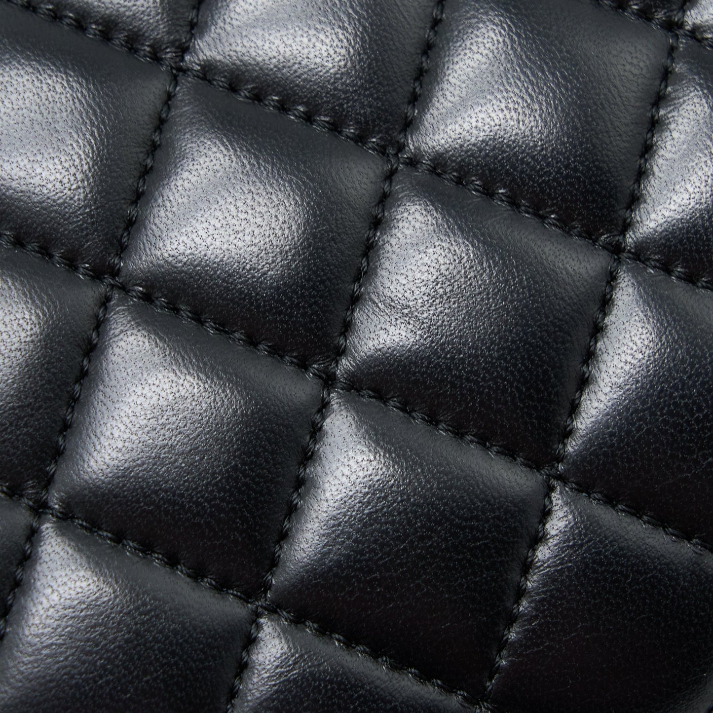 Chanel Small Enamel CC Flap Bag Lambskin Black