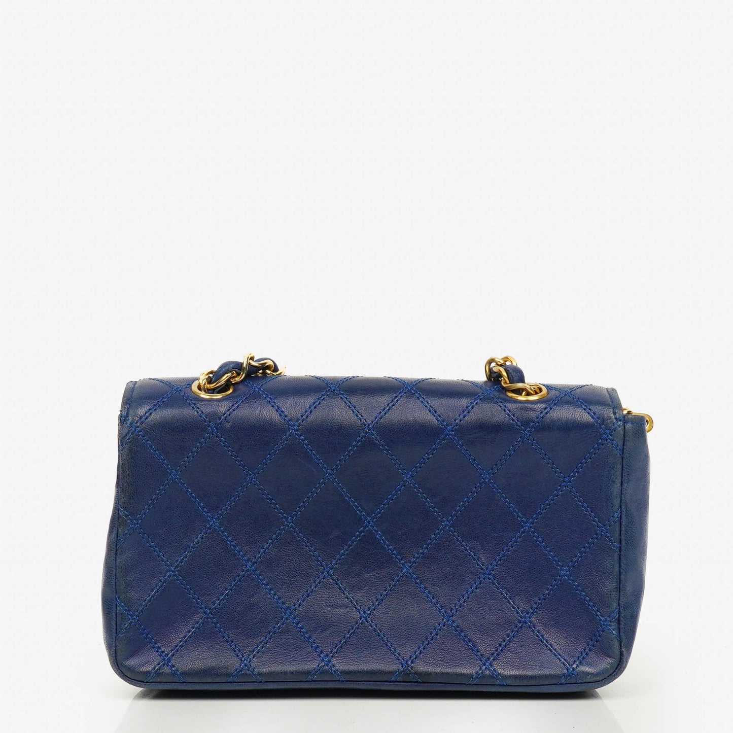 Chanel Mini Maxi CC Logo Flap Bag Quilted Leather With 24K Gold-Plated Hardware