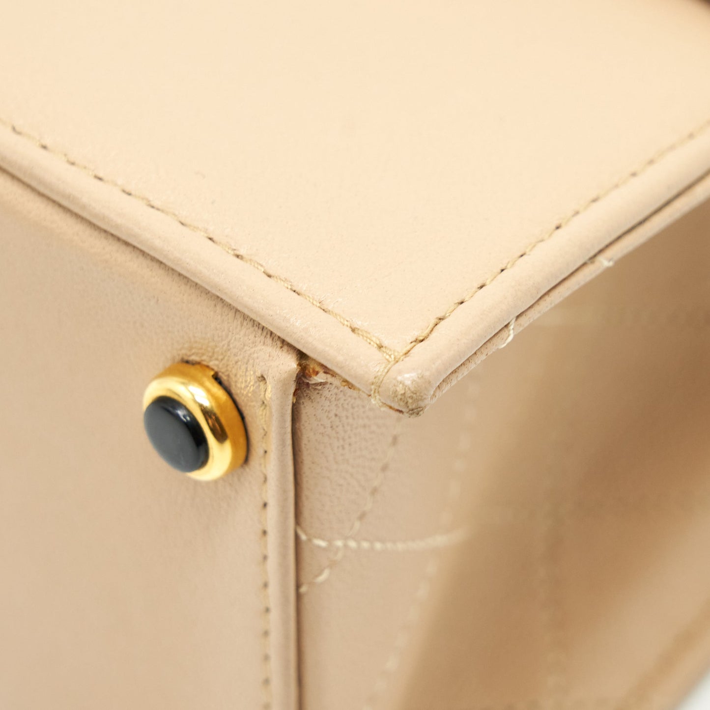 Chanel  Single Flap Bag Cross body Lambskin Beige
