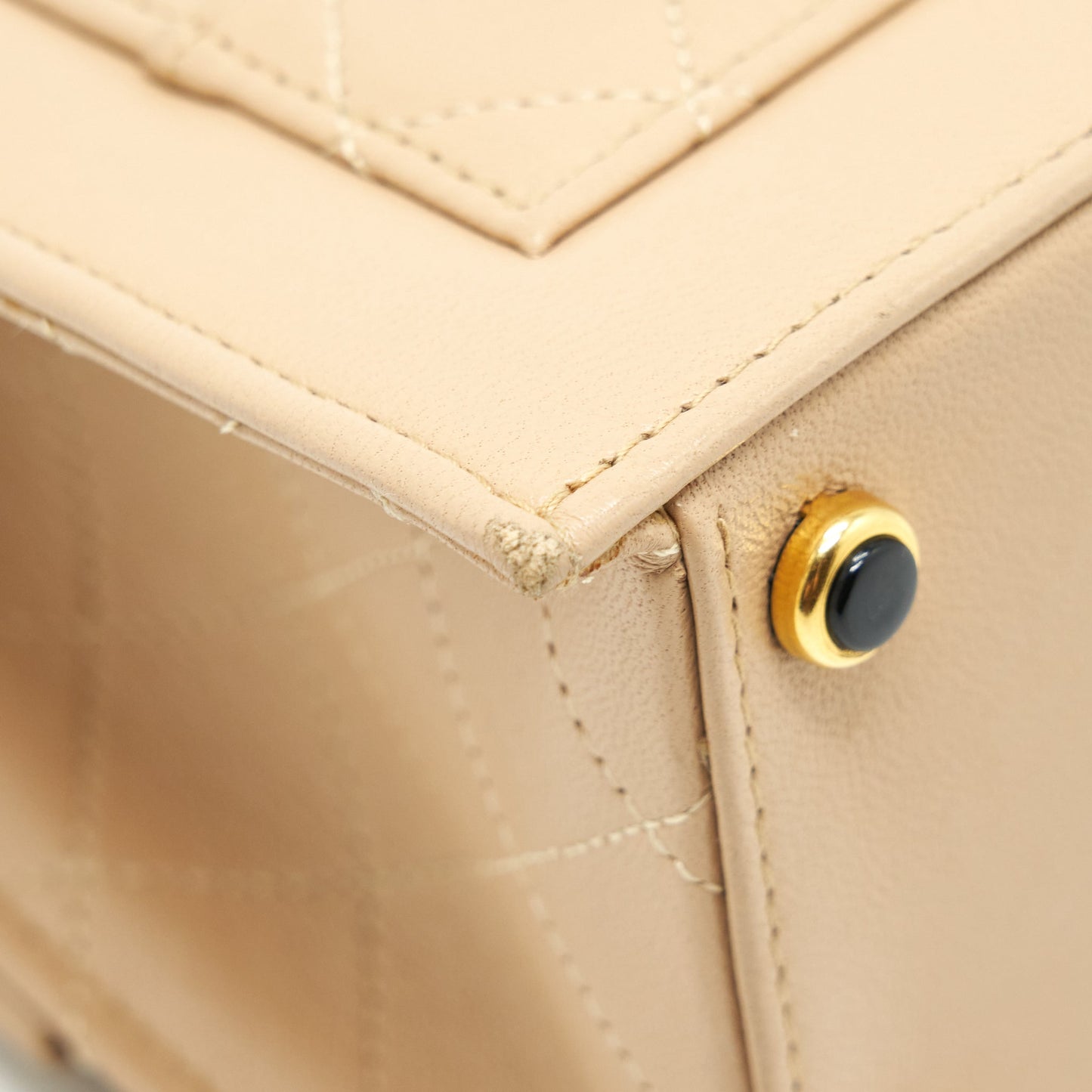 Chanel  Single Flap Bag Cross body Lambskin Beige