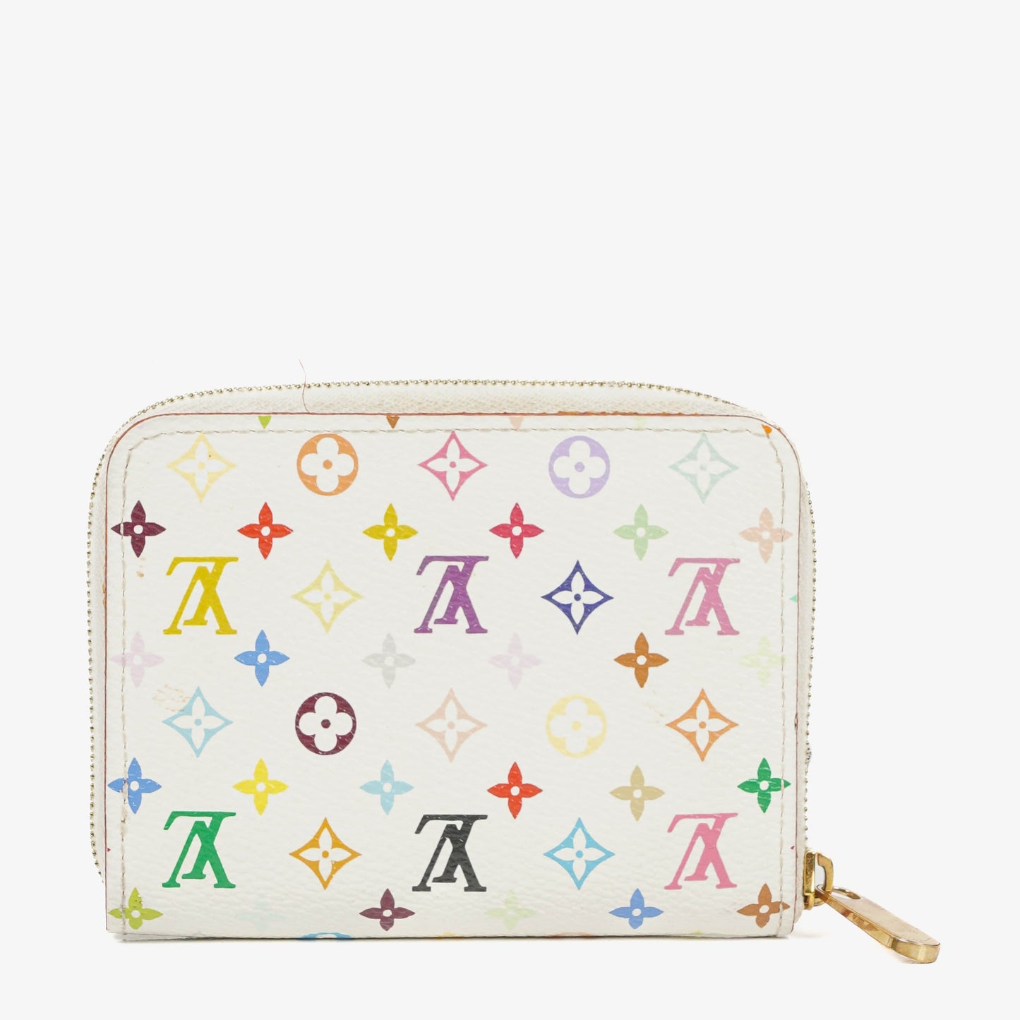 Louis Vuitton Takashi Murakami Zippy Multicoclor Coin Purse