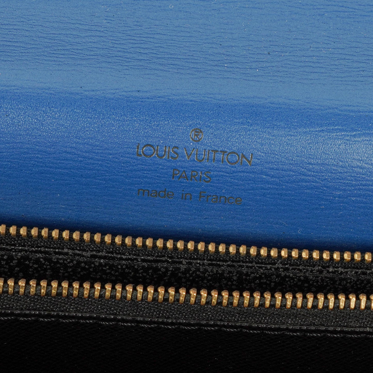 Louis Vuitton Concorde Blue EPI Leather Bag