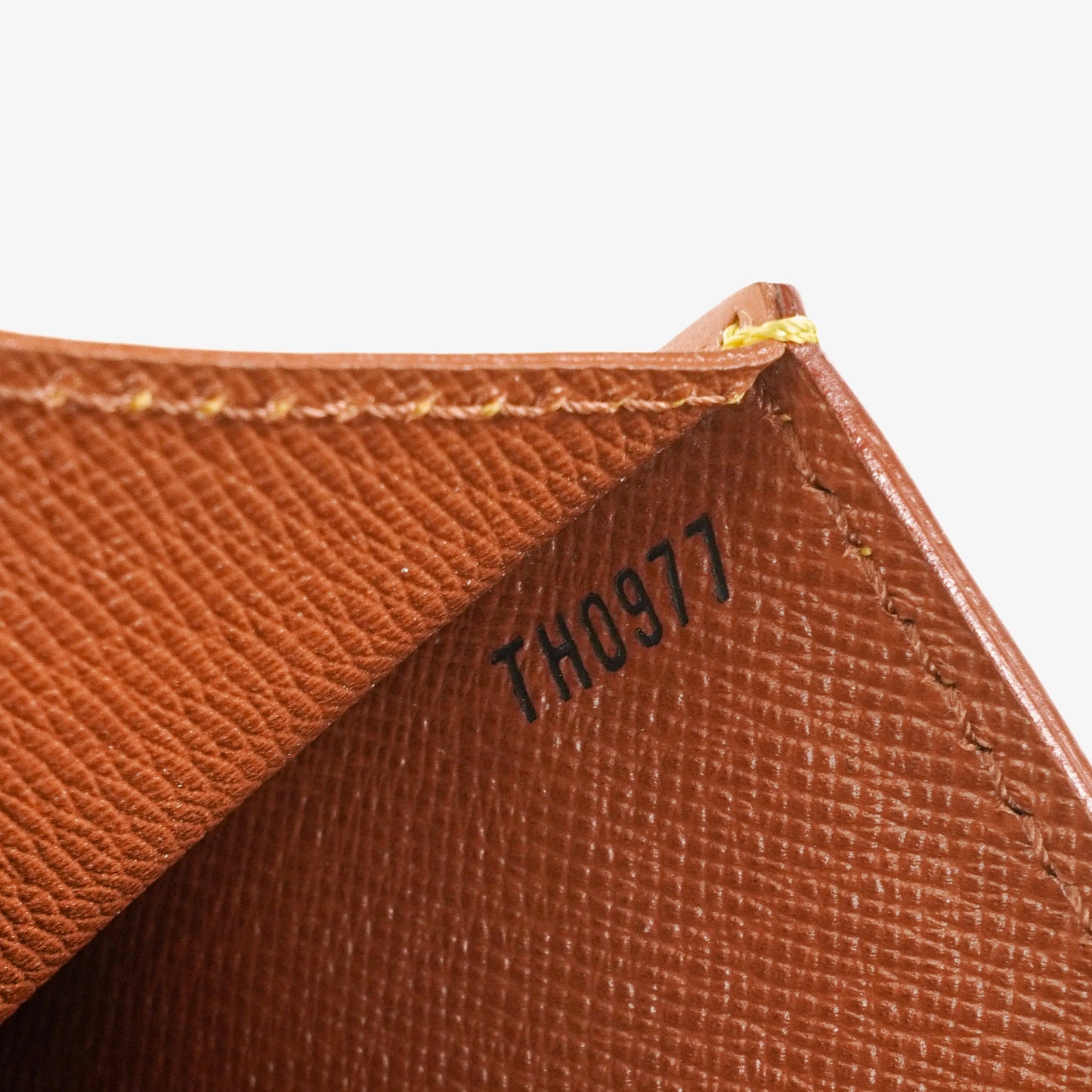 Louis Vuitton Pochette Sellier Dragonne Cognac Epi Clutch