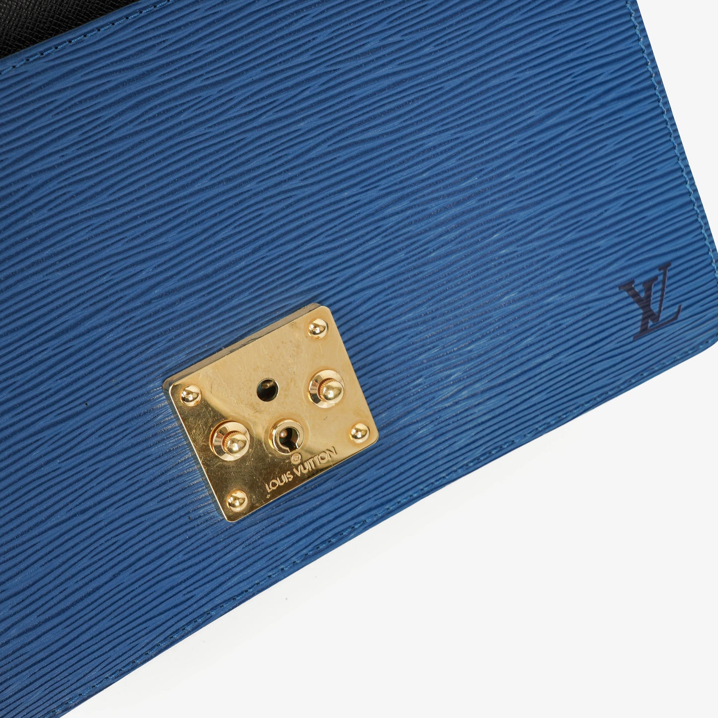 Louis Vuitton Concorde Blue EPI Leather Bag