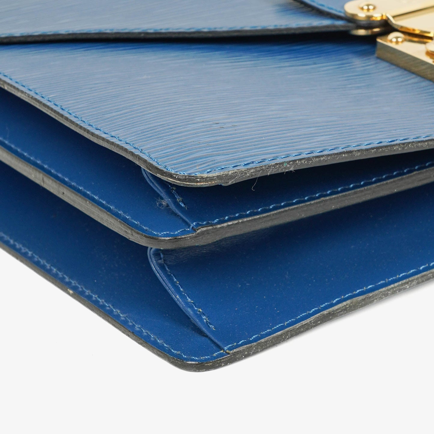 Louis Vuitton Concorde Blue EPI Leather Bag
