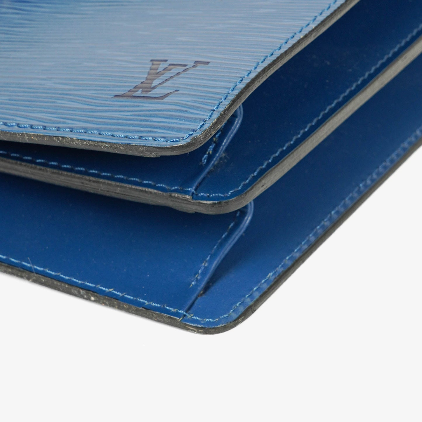 Louis Vuitton Concorde Blue EPI Leather Bag