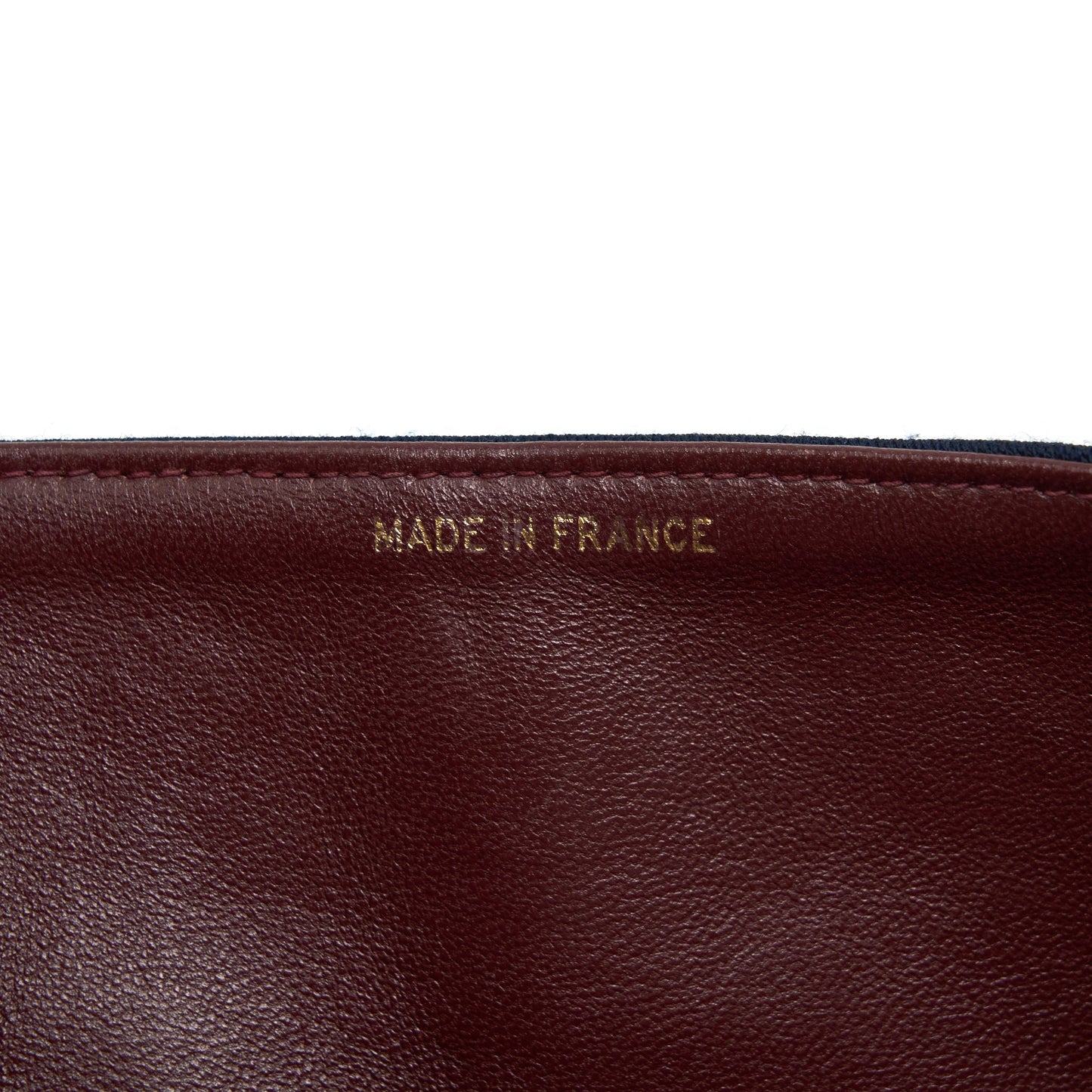 Chanel  Medium Classic Double Flap Bag Fabric Navy