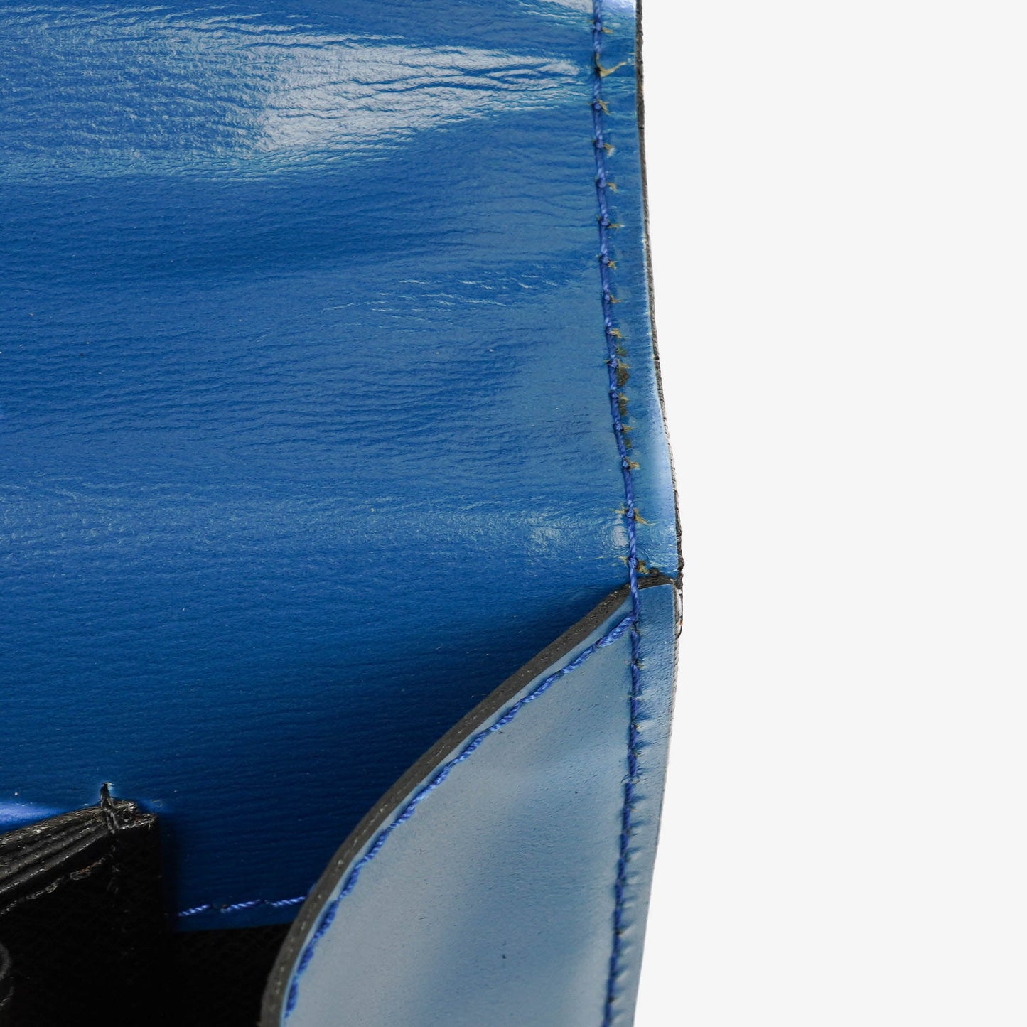 Louis Vuitton Concorde Blue EPI Leather Bag