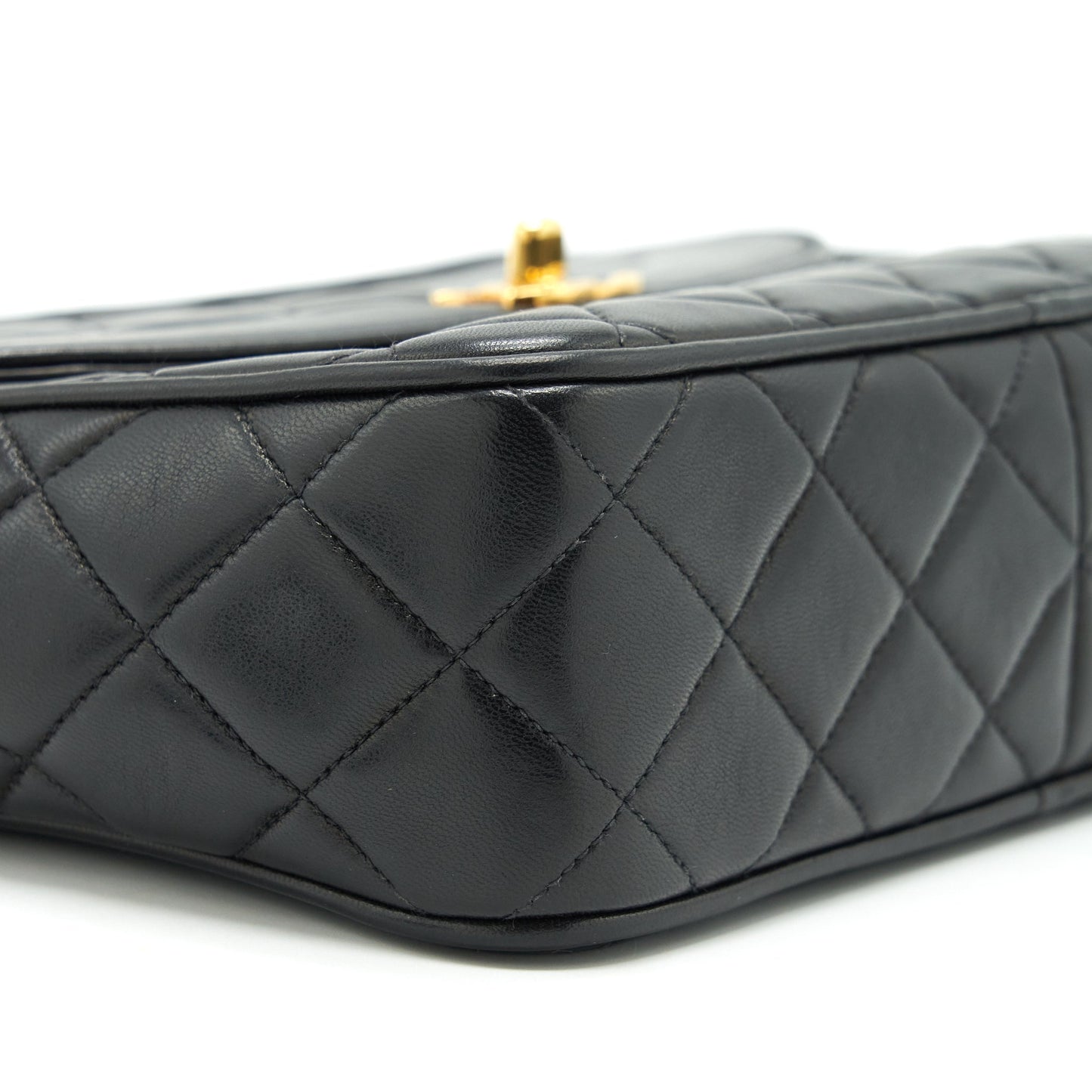Chanel  Camera Bag Lambskin Black