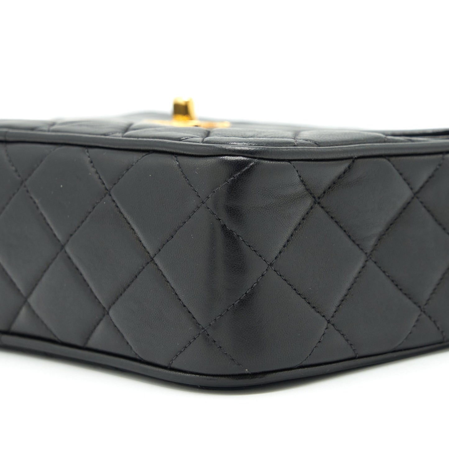 Chanel  Camera Bag Lambskin Black