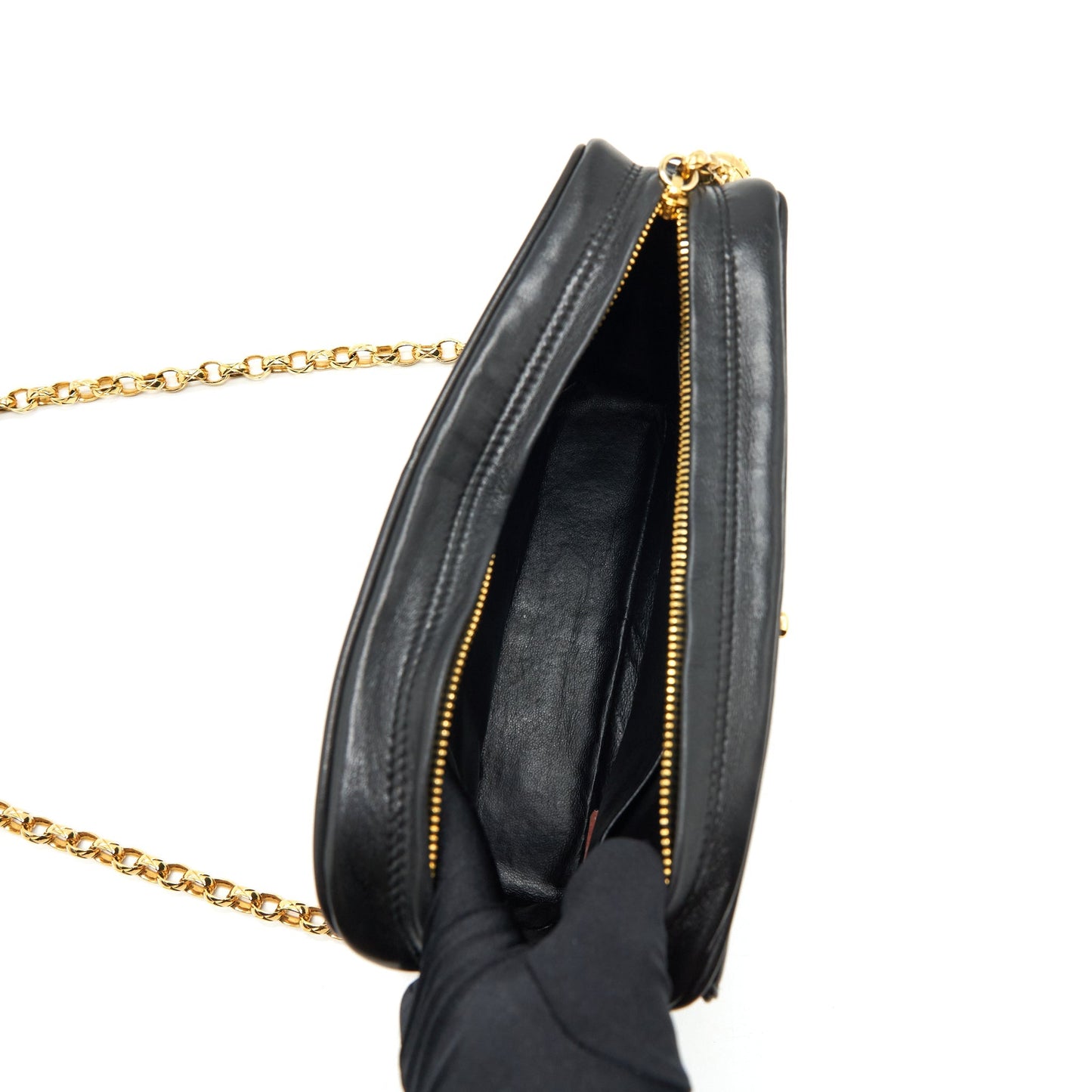 Chanel  Camera Bag Lambskin Black