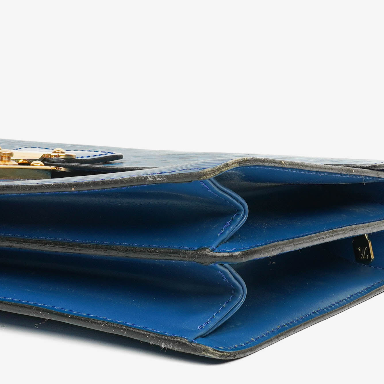 Louis Vuitton Concorde Blue EPI Leather Bag