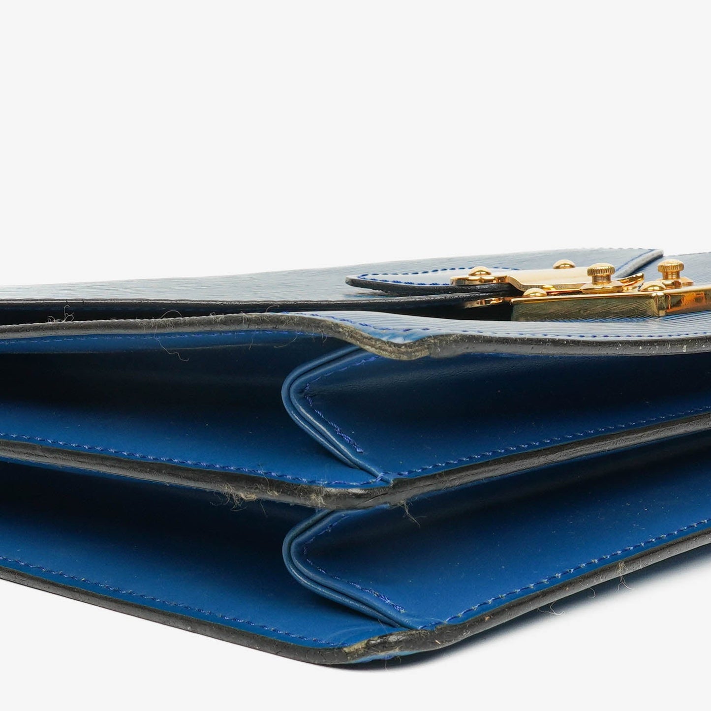 Louis Vuitton Concorde Blue EPI Leather Bag