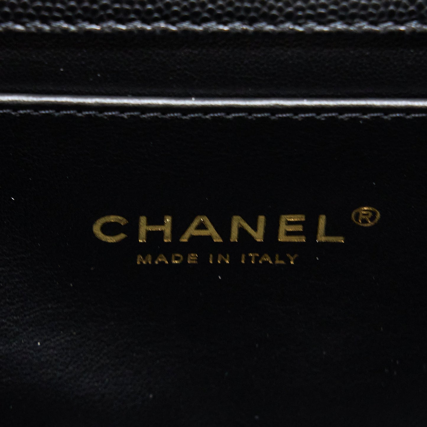 Chanel 22K Coco First Flap Bag Grained Calfskin Black (Microchip)