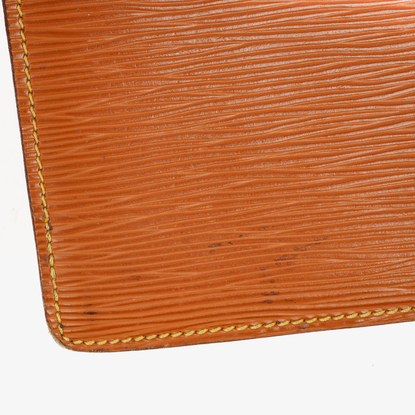 Louis Vuitton Pochette Sellier Dragonne Cognac Epi Clutch