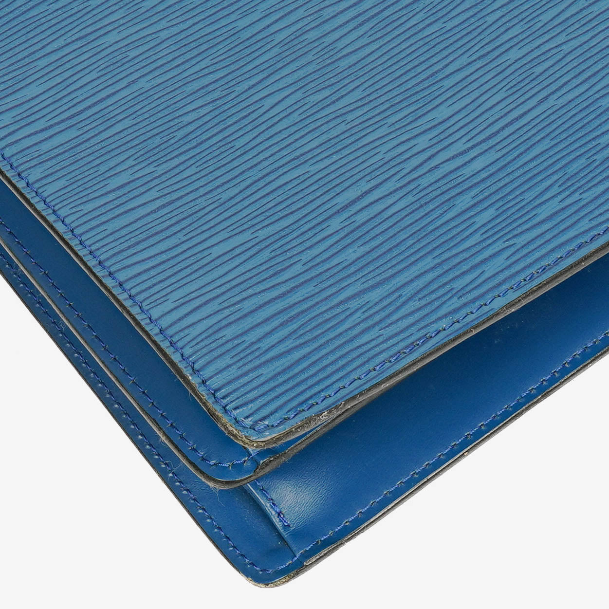Louis Vuitton Concorde Blue EPI Leather Bag