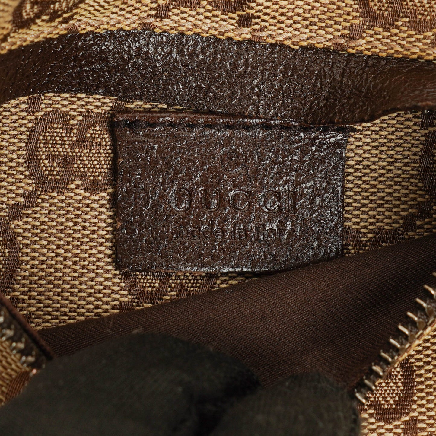 Gucci GG Monogram Canvas Belt Bag