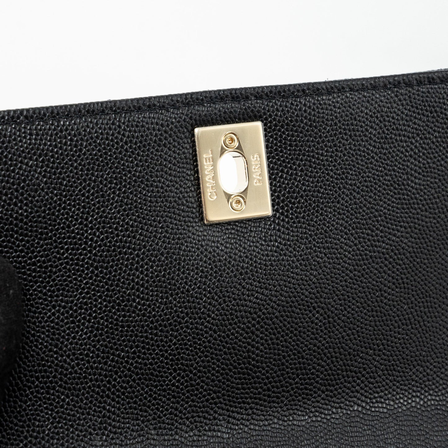 Chanel Coco Handle Extra  Mini Caviar Black L(Microchip)