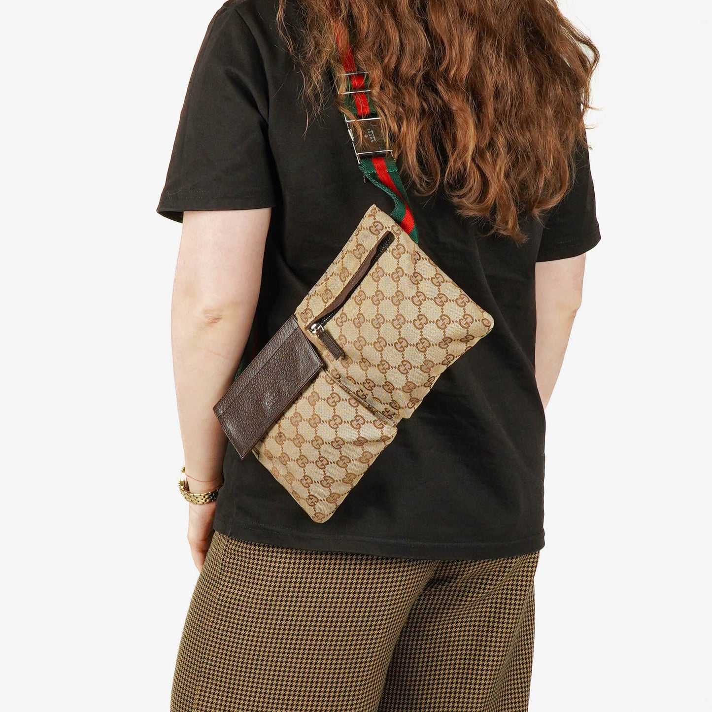 Gucci GG Monogram Canvas Belt Bag