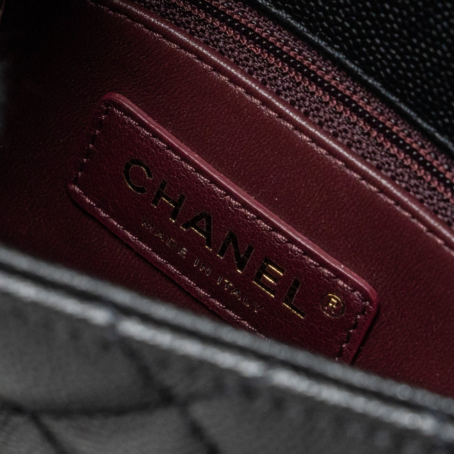 Chanel Coco Handle Extra  Mini Caviar Black L(Microchip)