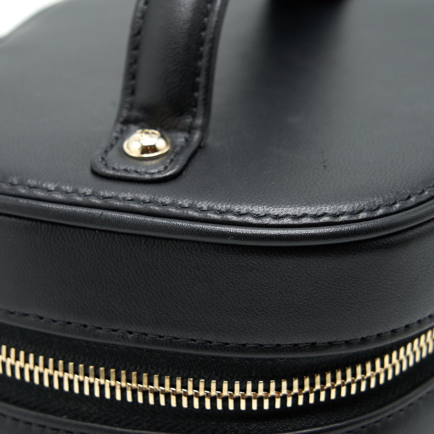 Chanel Vanity Case Lambskin Black L