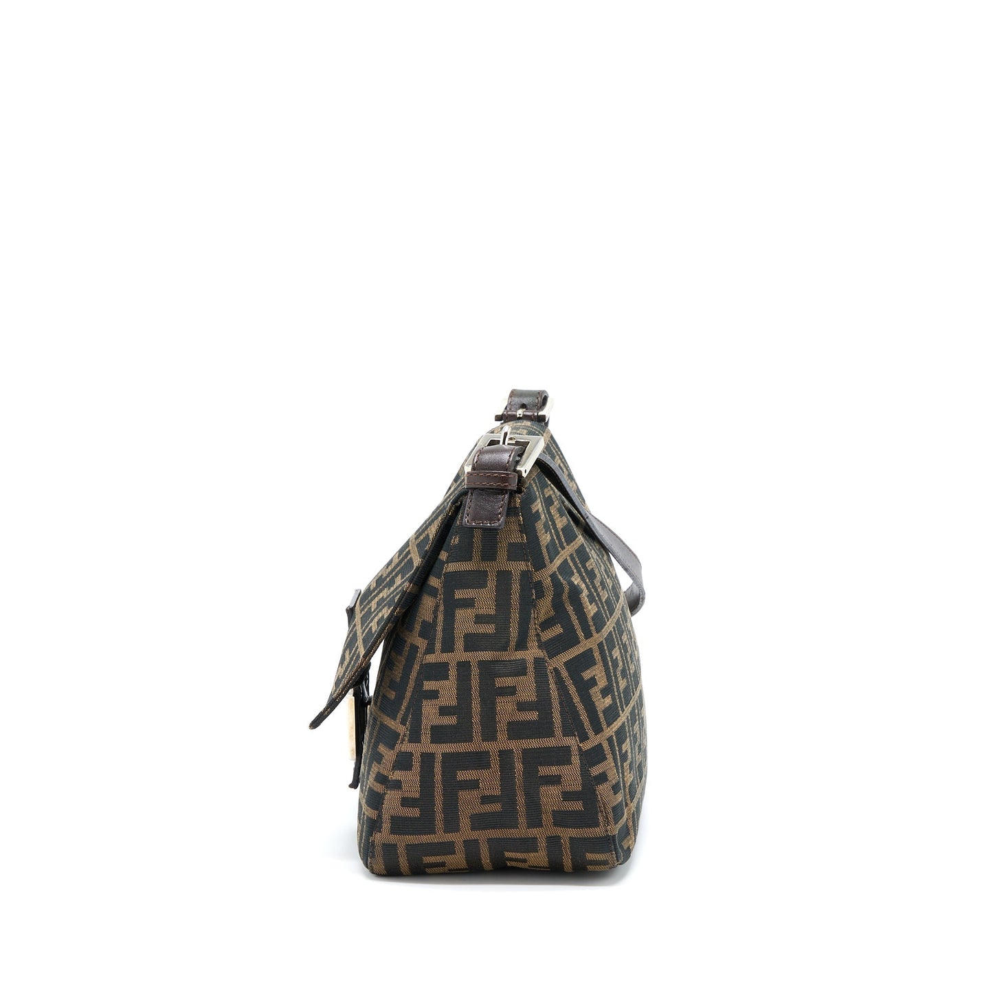 Fendi Vintage Baguette Purse Jacquard Fabric
