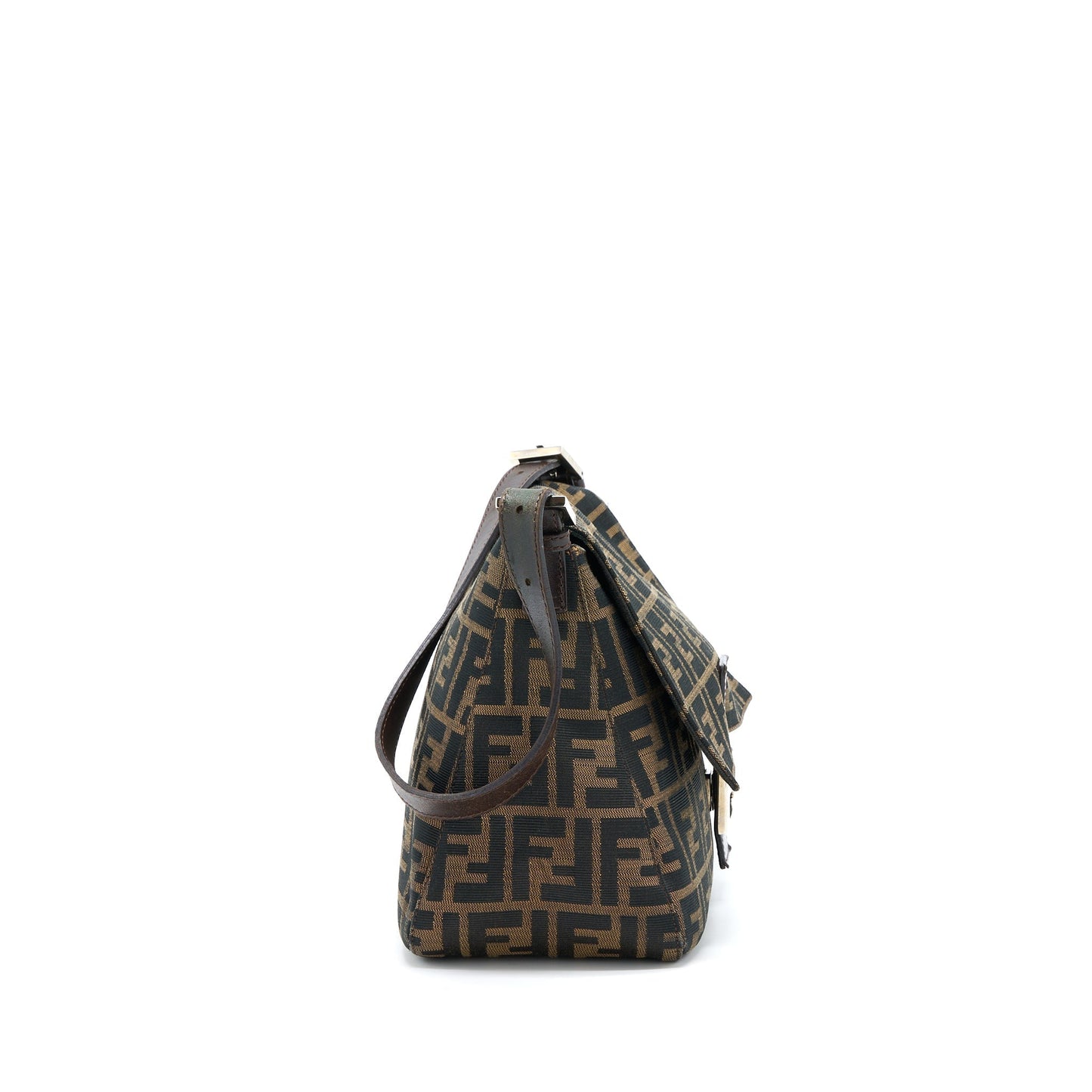 Fendi Vintage Baguette Purse Jacquard Fabric