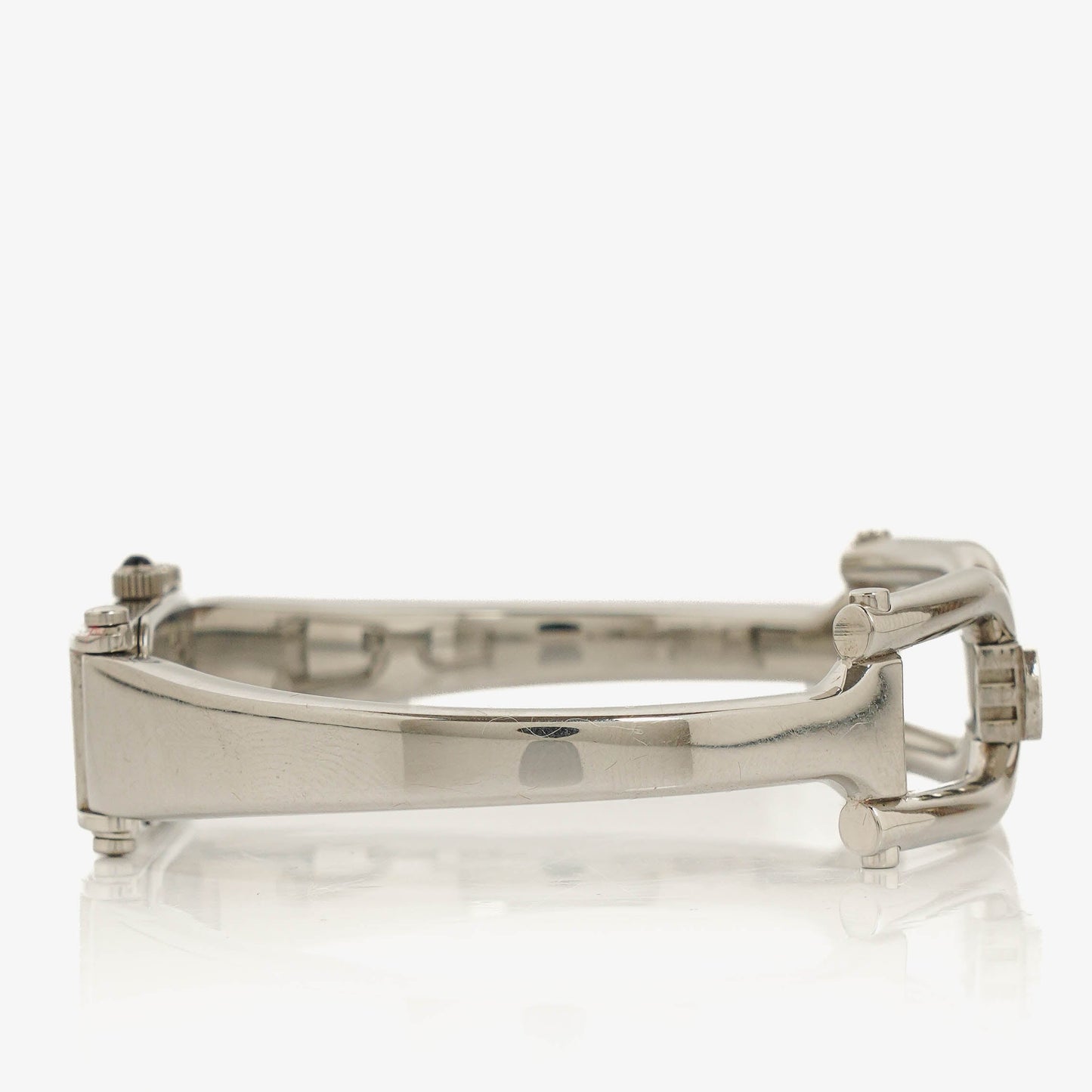 Gucci 1500L Rectangular Stainless Steel Watch
