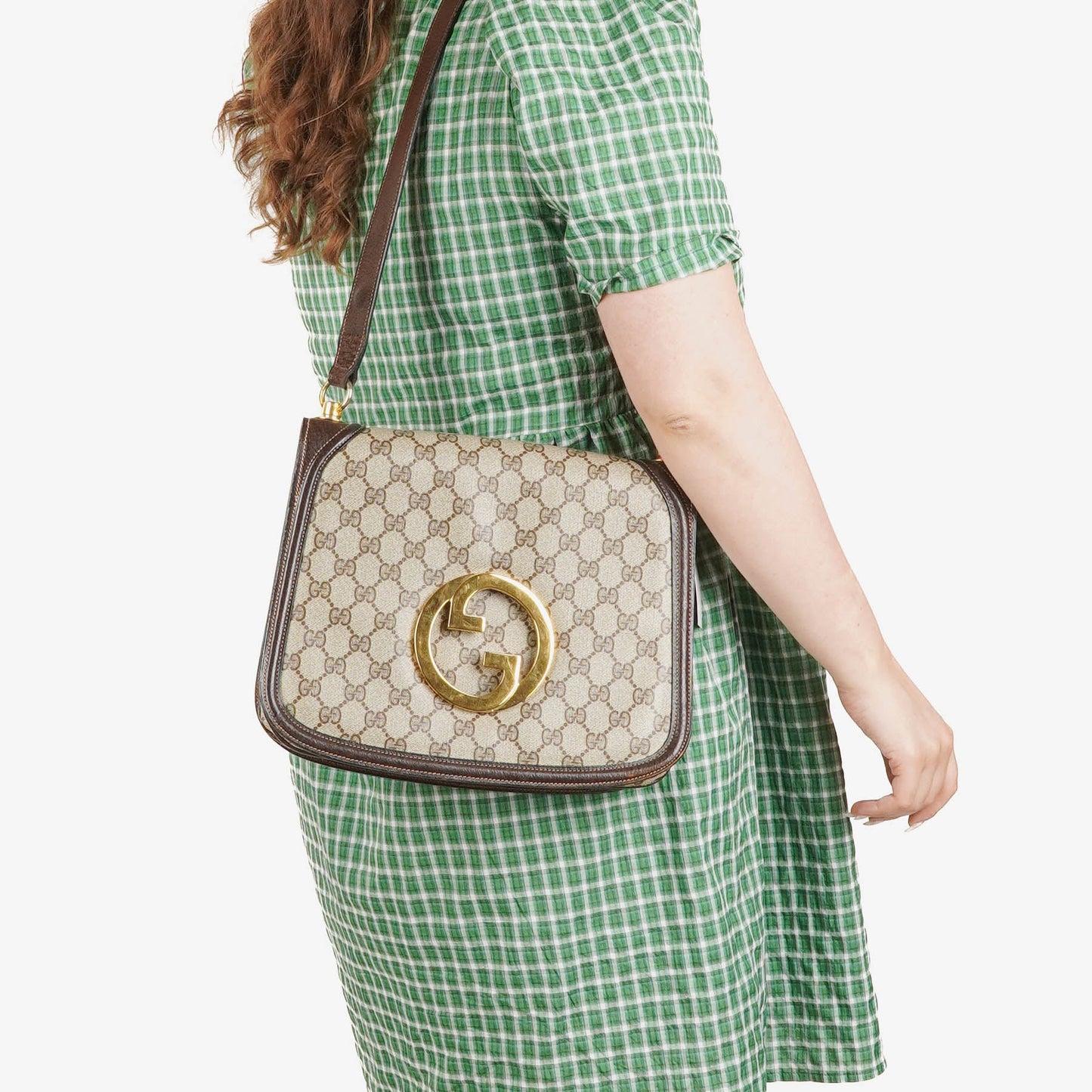 Gucci Blondie GG Monogram Shoulder Bag