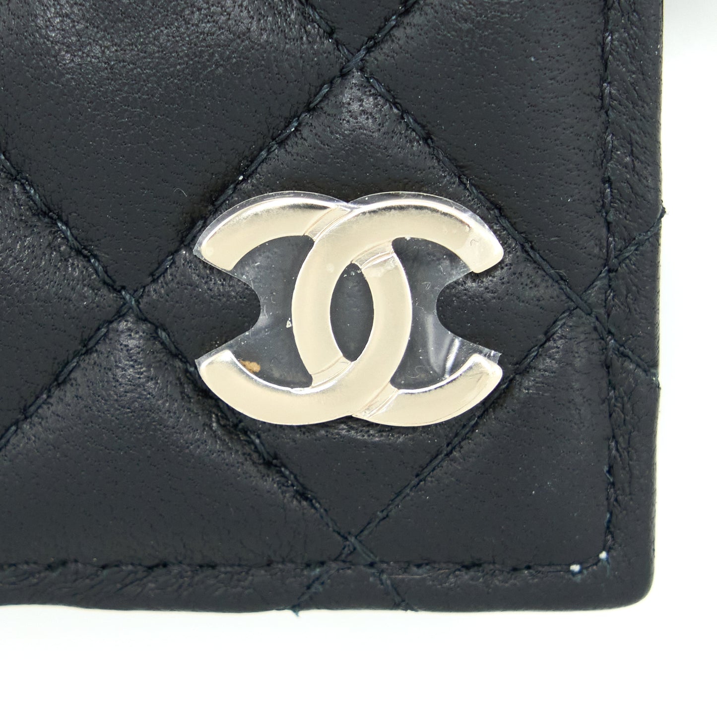 Chanel 22B Mini Book Card Holder Lambskin Black L (Microchip)