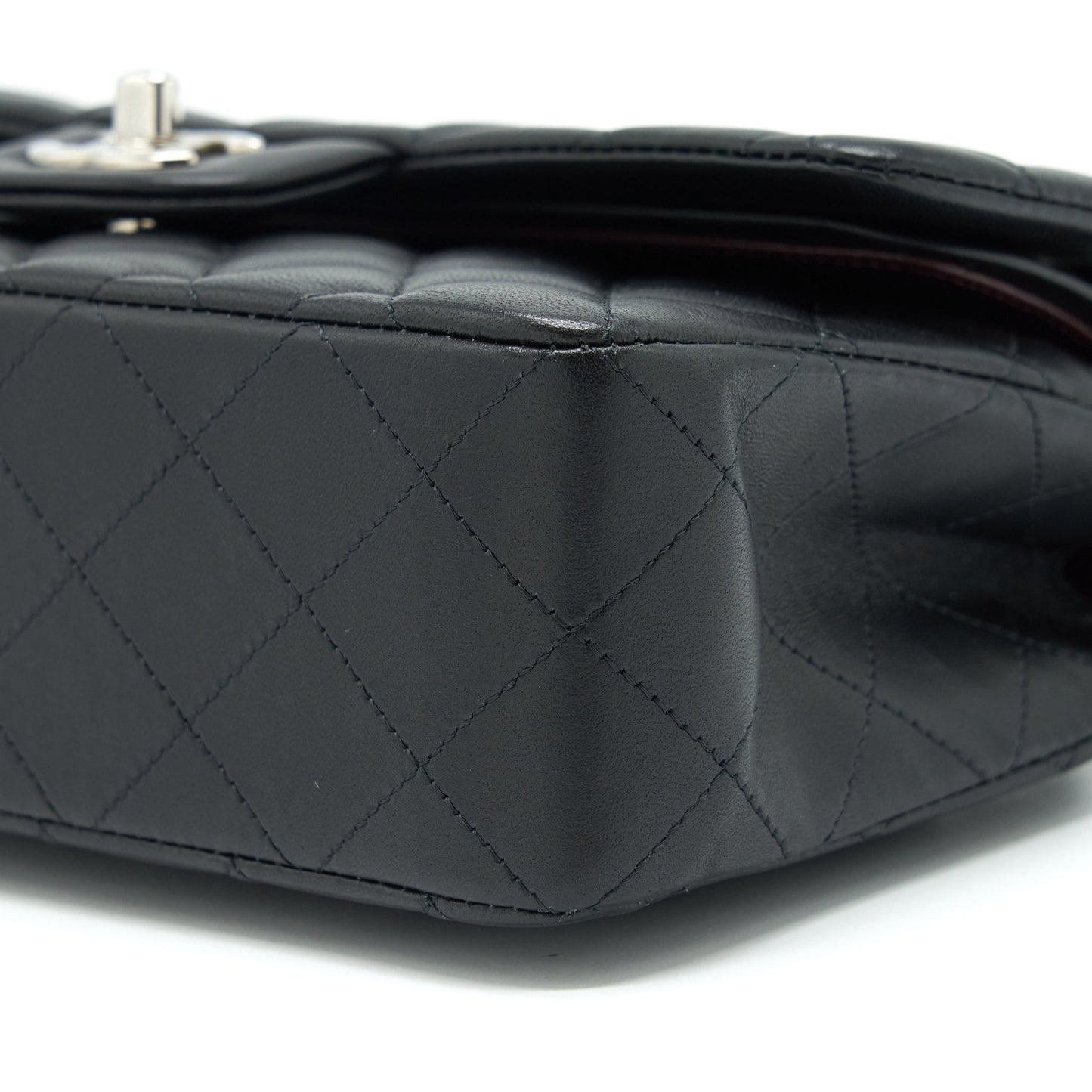 Chanel Small Classic Double Flap Bag Lambskin Black