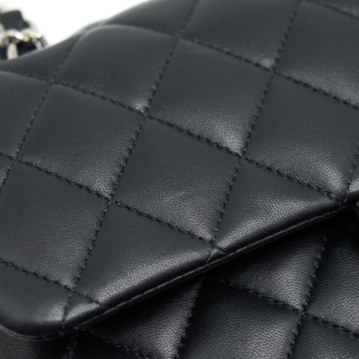 Chanel Small Classic Double Flap Bag Lambskin Black