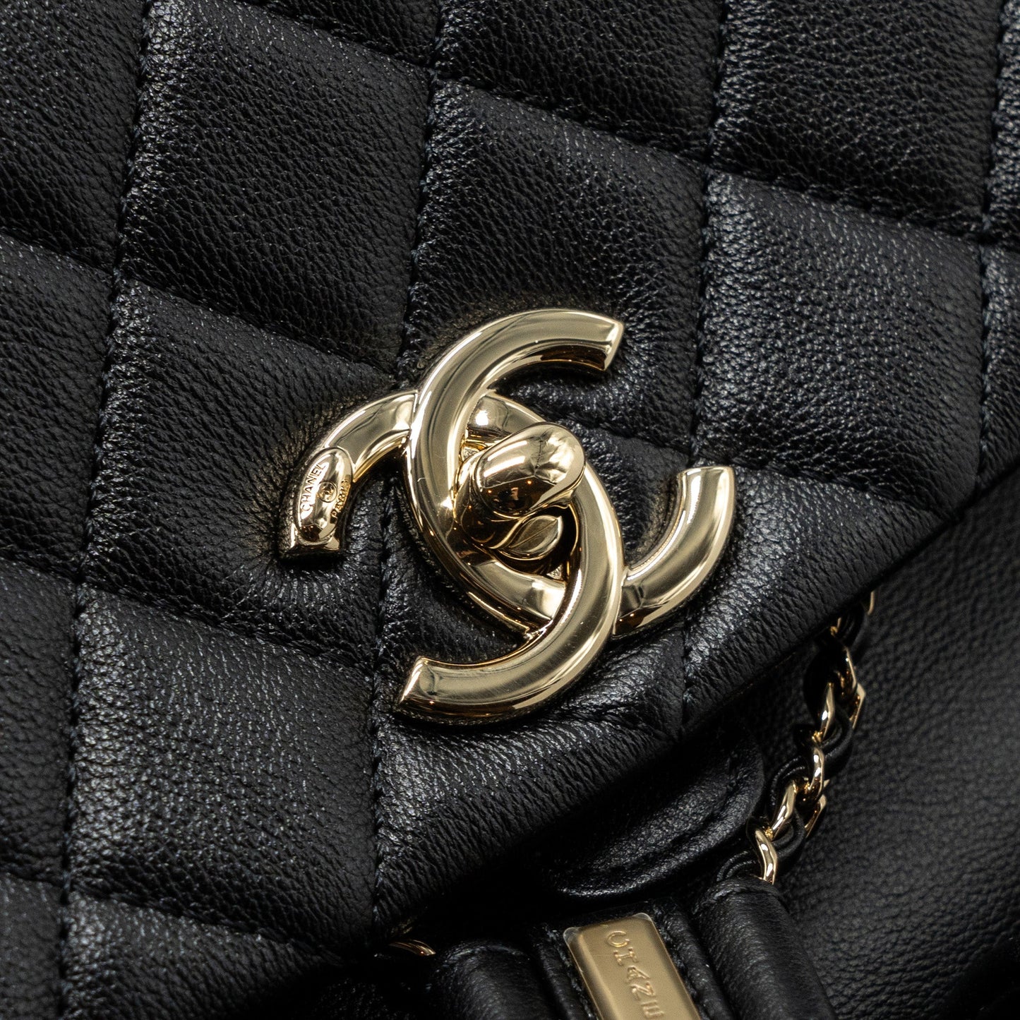 Chanel 23A Triple Pack Backpack Calfskin Black L (microchip)