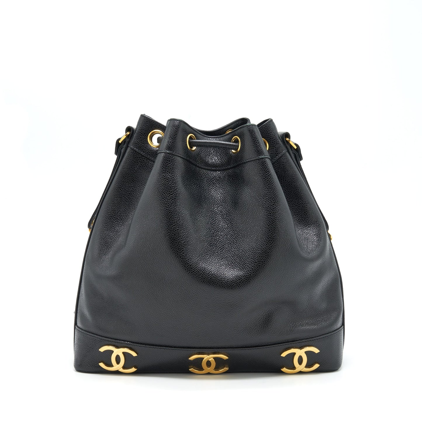 Chanel  Bucket Bag Caviar Black