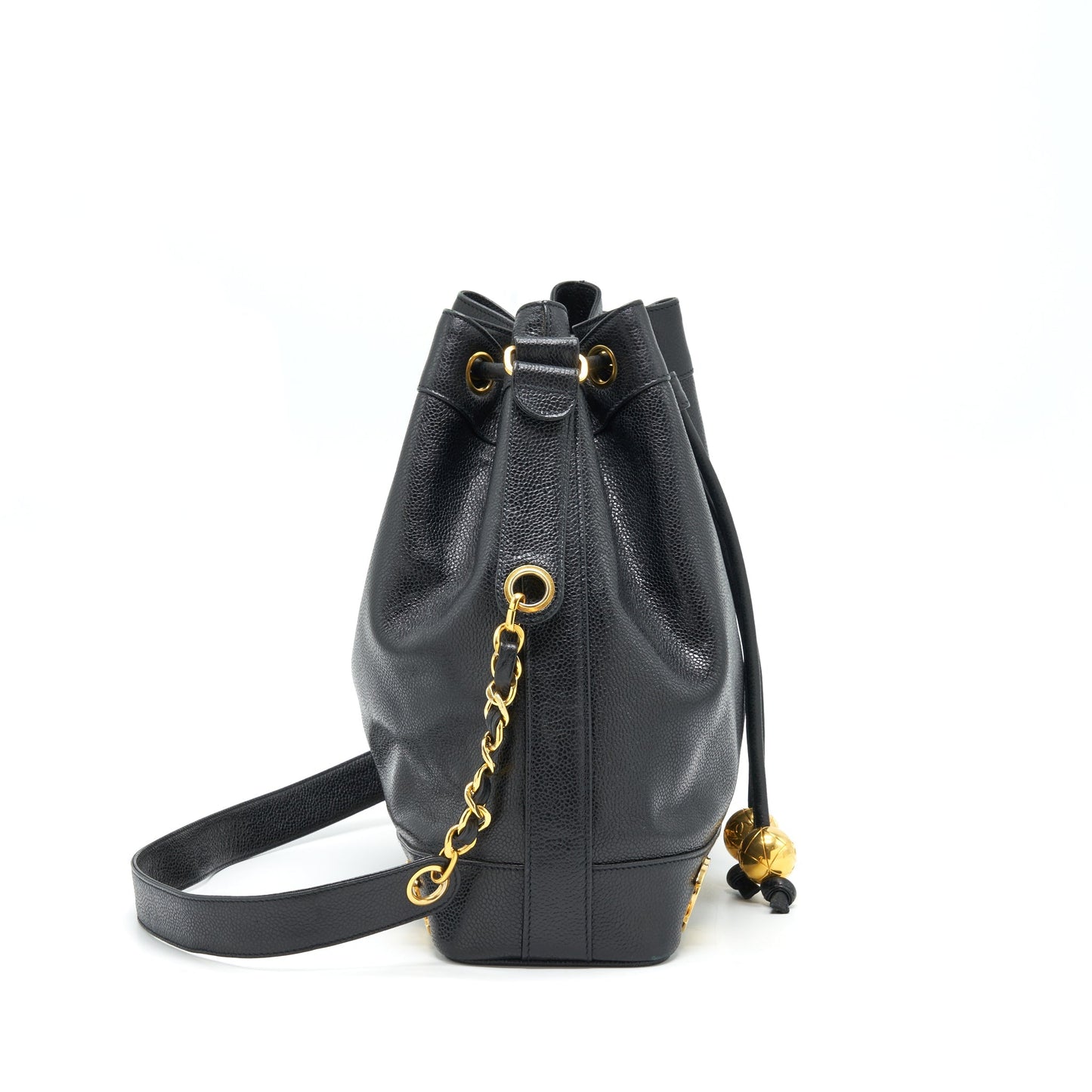 Chanel  Bucket Bag Caviar Black