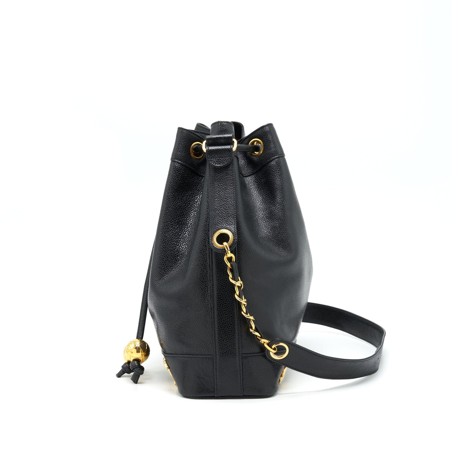Chanel  Bucket Bag Caviar Black