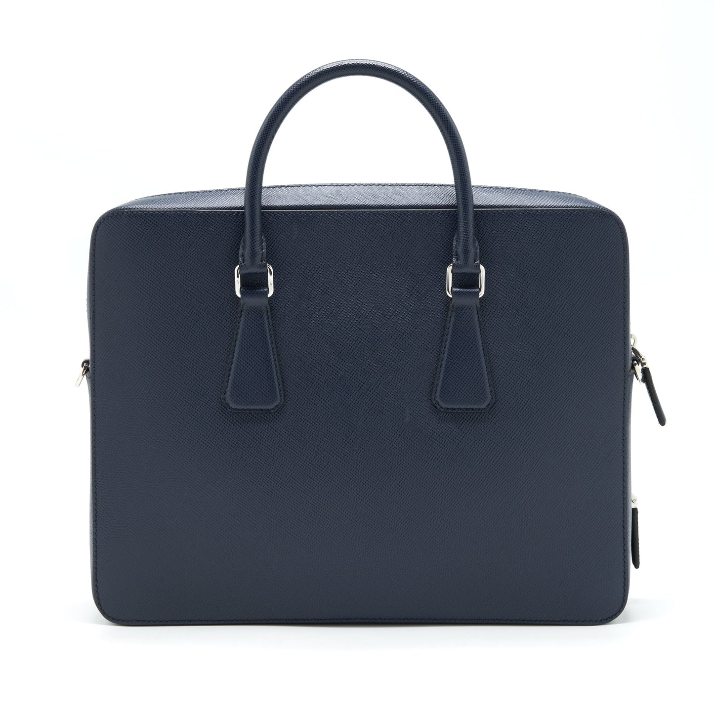 Prada Saffiano Briefcase Navy