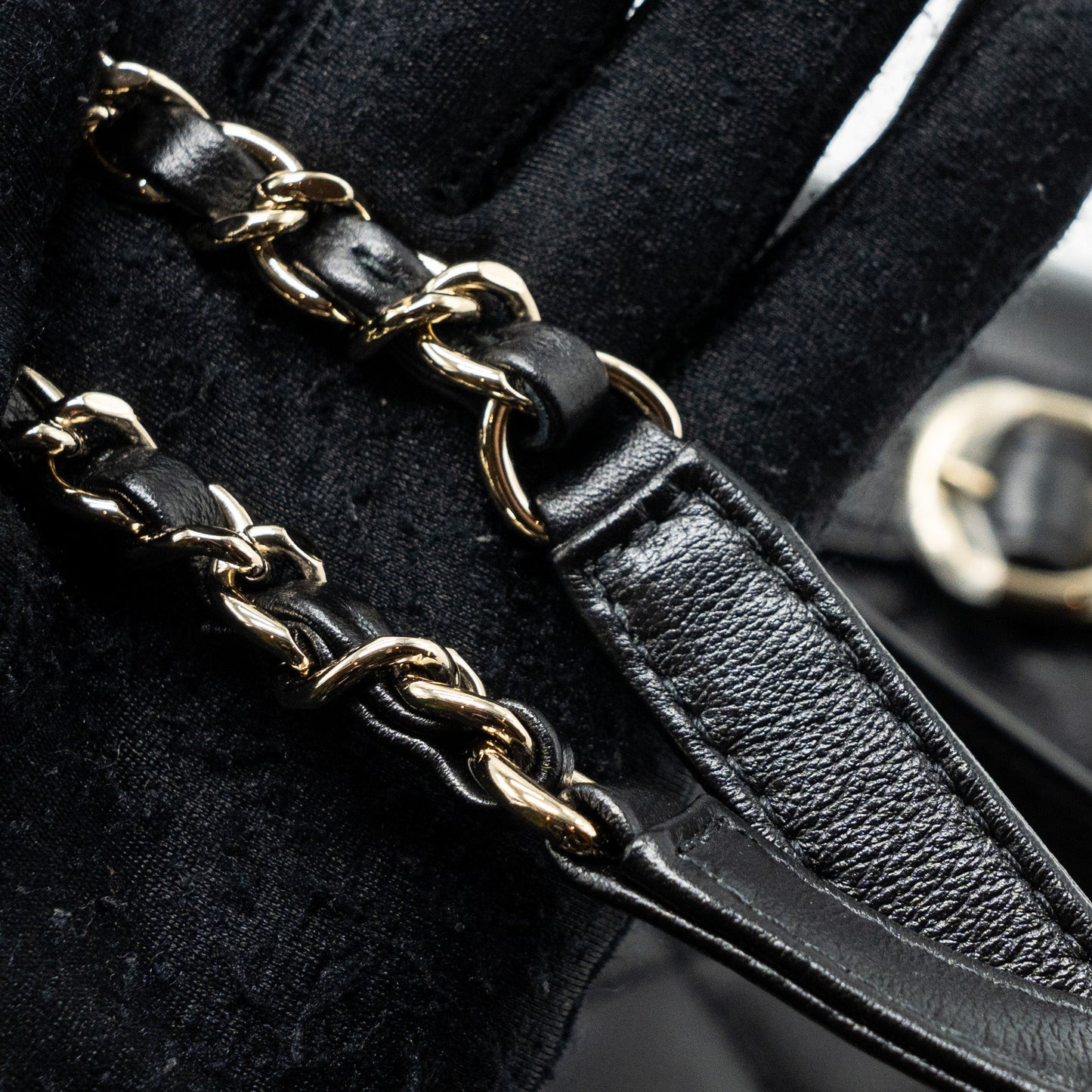 Chanel 23A Triple Pack Backpack Calfskin Black L (microchip)