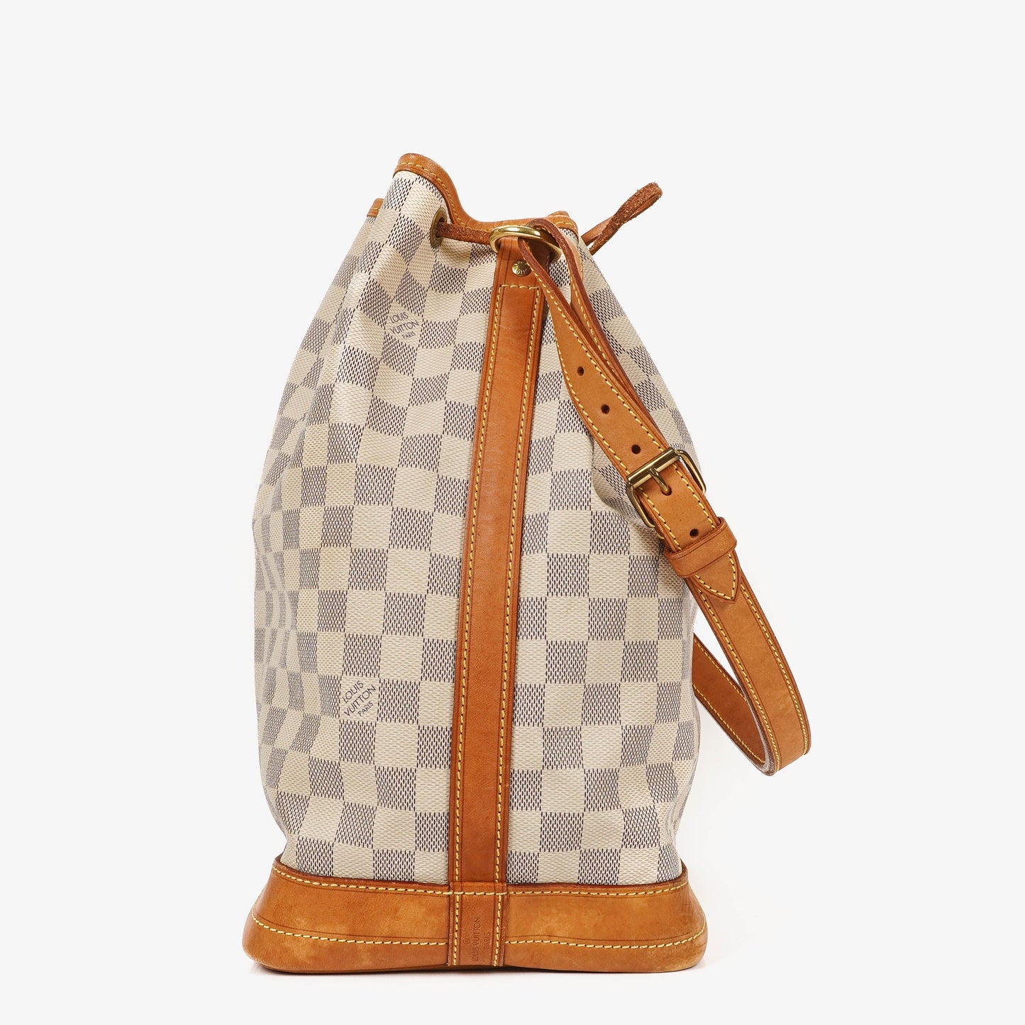Louis Vuitton Noé Grande GM Damier Azur Canvas Shoulder Bag