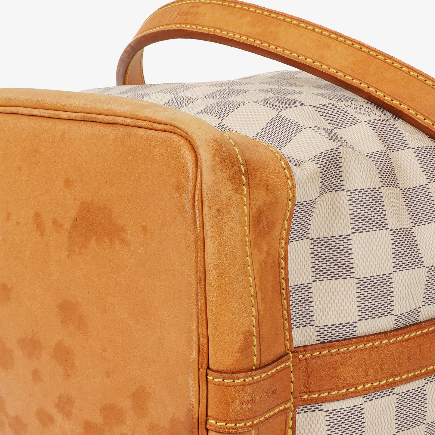 Louis Vuitton Noé Grande GM Damier Azur Canvas Shoulder Bag